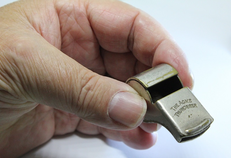 Whistle close up