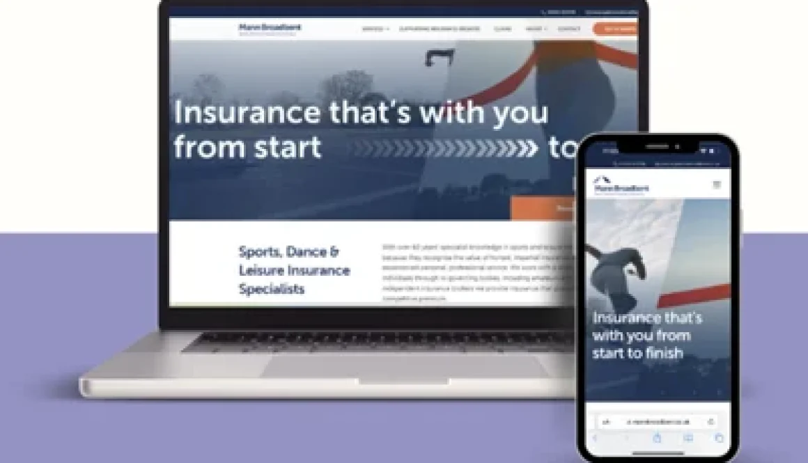 Dynamic new website for Mann Broadbent Insurance Brokers
