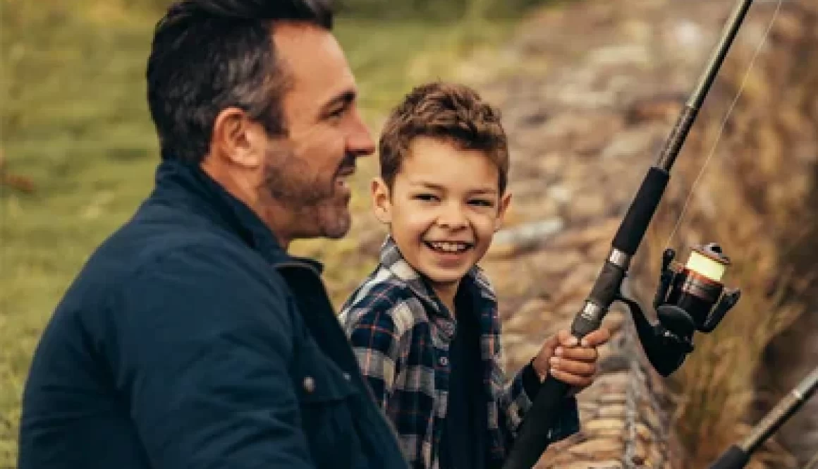 Fishing for good mental health